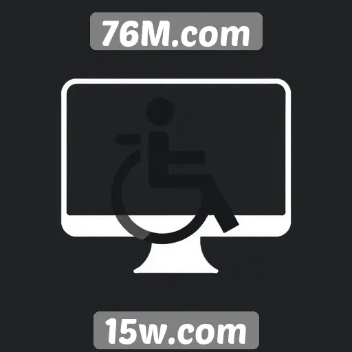 Acessibilidade e design do site 76M.com analisados