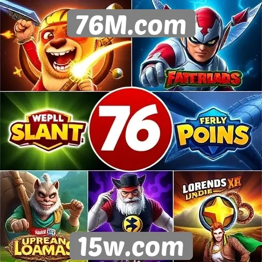 Análise de jogos populares no site 76M.com